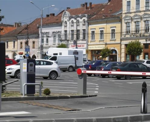 Sistem de parcare automată, Piața Unirii, Cluj Napoca