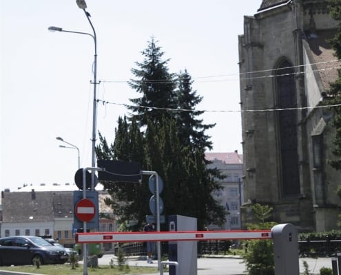 Sistem de parcare automată, Piața Unirii, Cluj Napoca