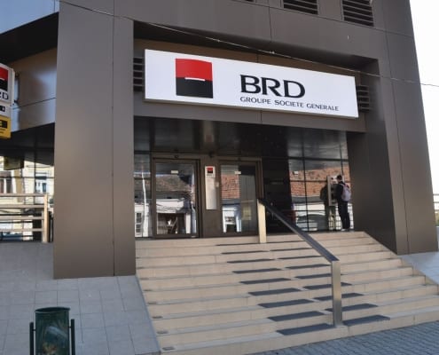 Usi automate la BRD Targu Mures