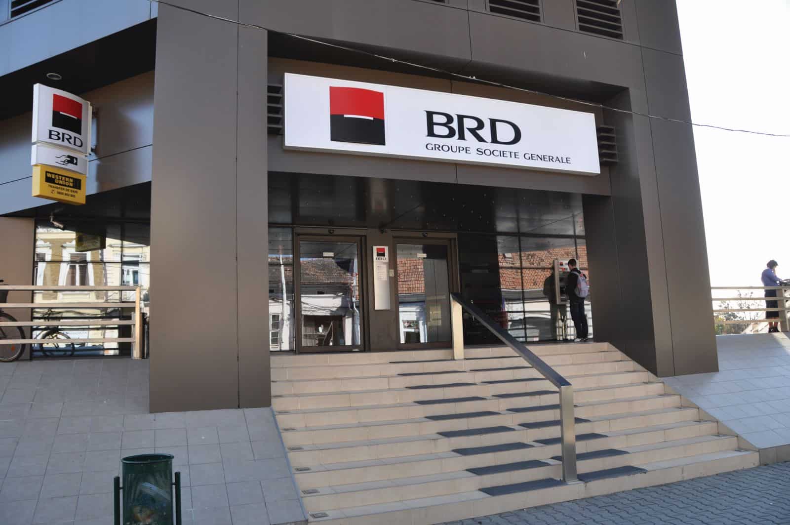 Usi automate la BRD Targu Mures