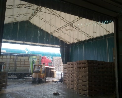 Hala Pitesti STRIP PVC Perdele Pvc