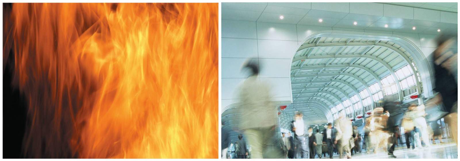 Cortine rezistente la foc, protectie la foc