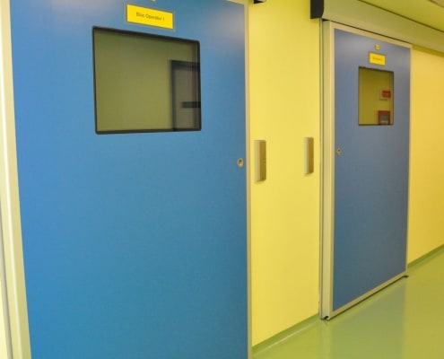 Usi radiologie, usi automate, usi glisante etanse