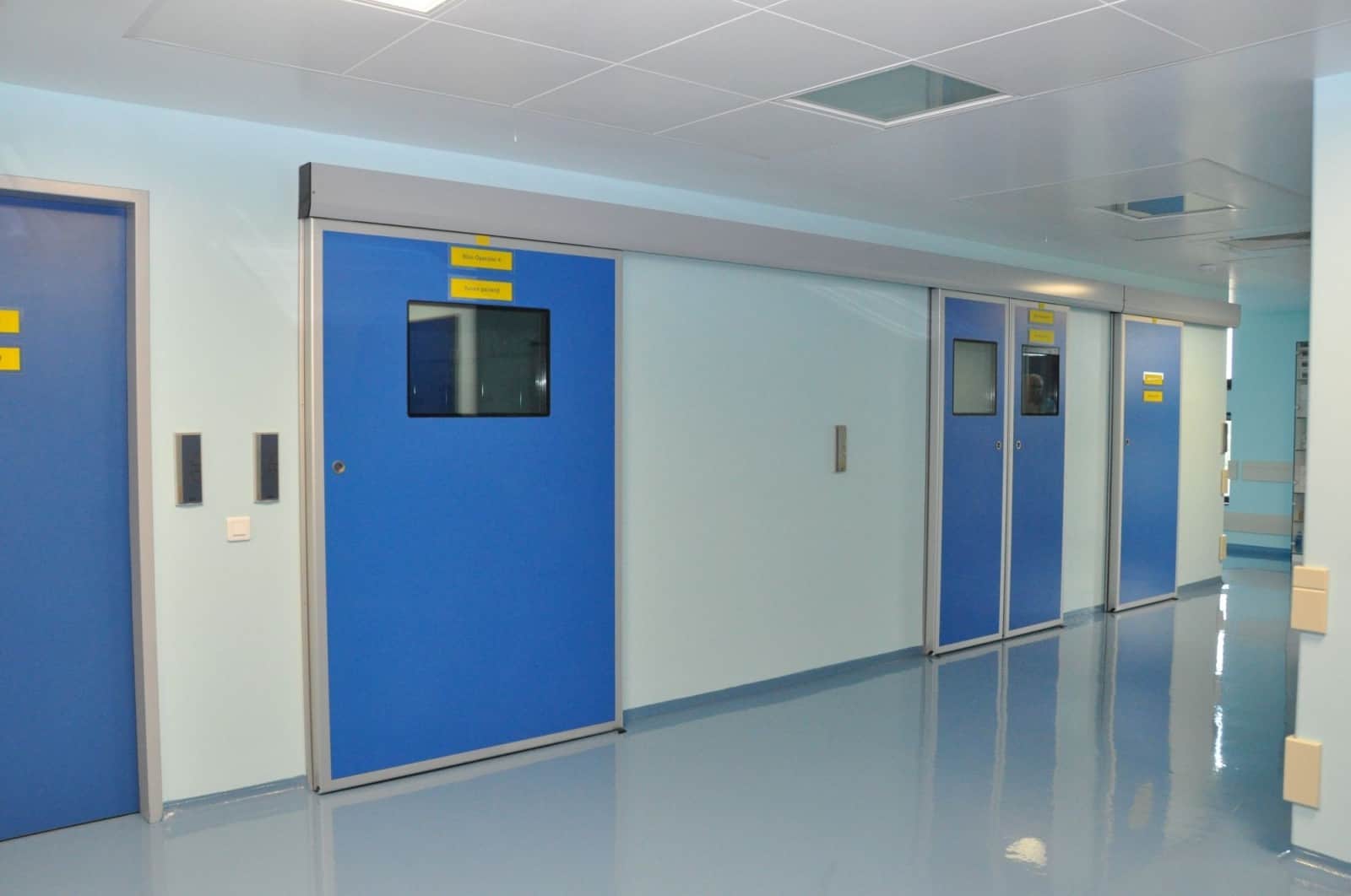 Usi radiologie, usi automate, usi glisante etanse