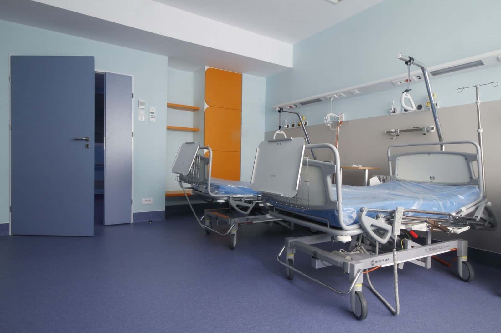 Ușă medicală de salon, usi spital, usi camere curate