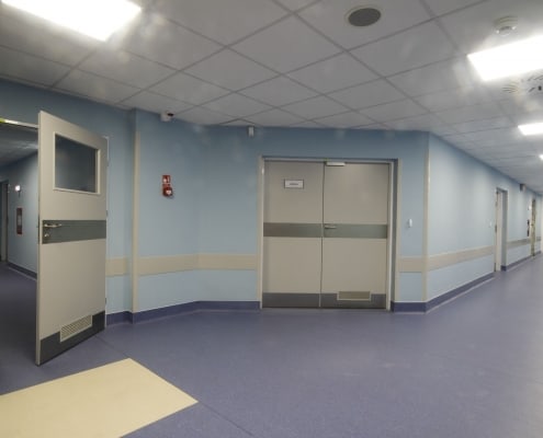 Ușă medicală de salon, usa de spital