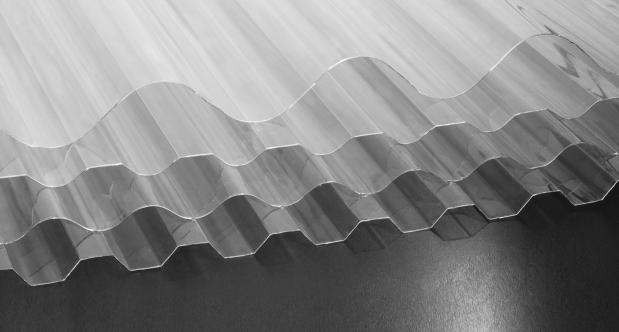 RoofLITE - policarbonat compact cutat