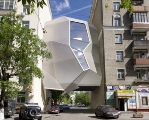 Policarbonat, arhotectura moderna