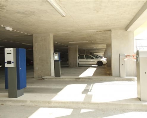 Parcare cu casă automată