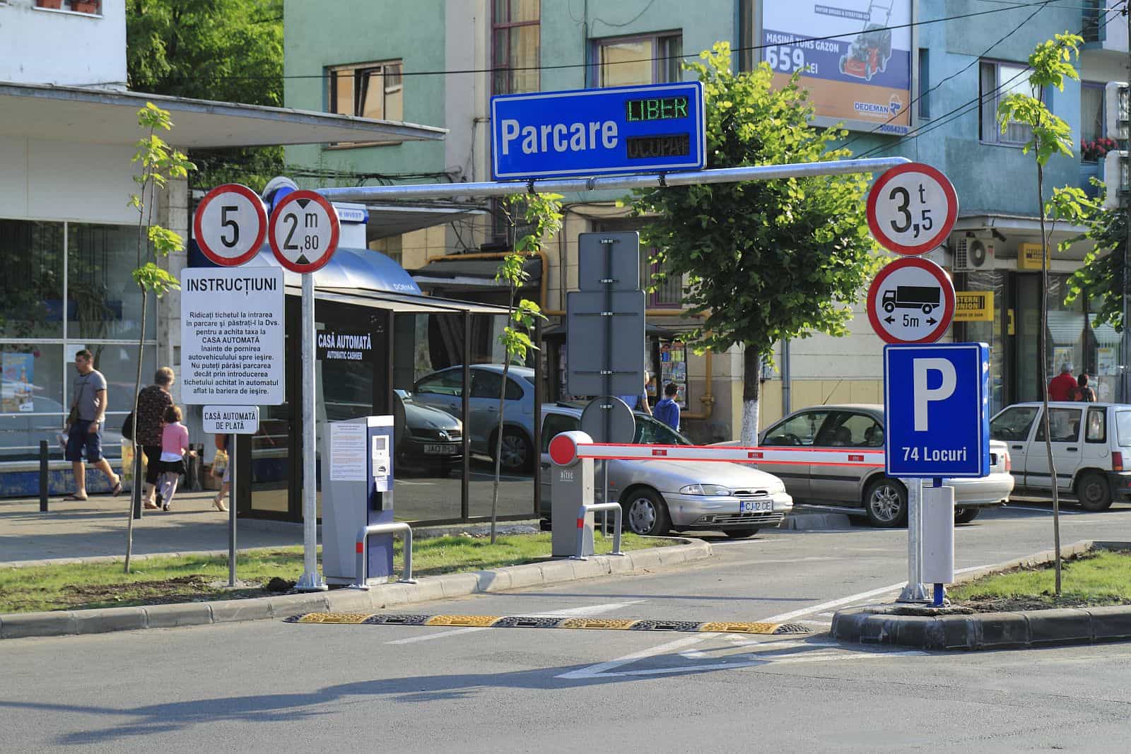 Accesorii Sisteme de Parcare