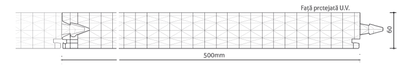 Sistem modular din policarbonat