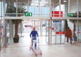 Sistem break Out, usi automate cu sistem break-out