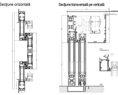 Izolare Termica - Usi automate culisante Thermcord