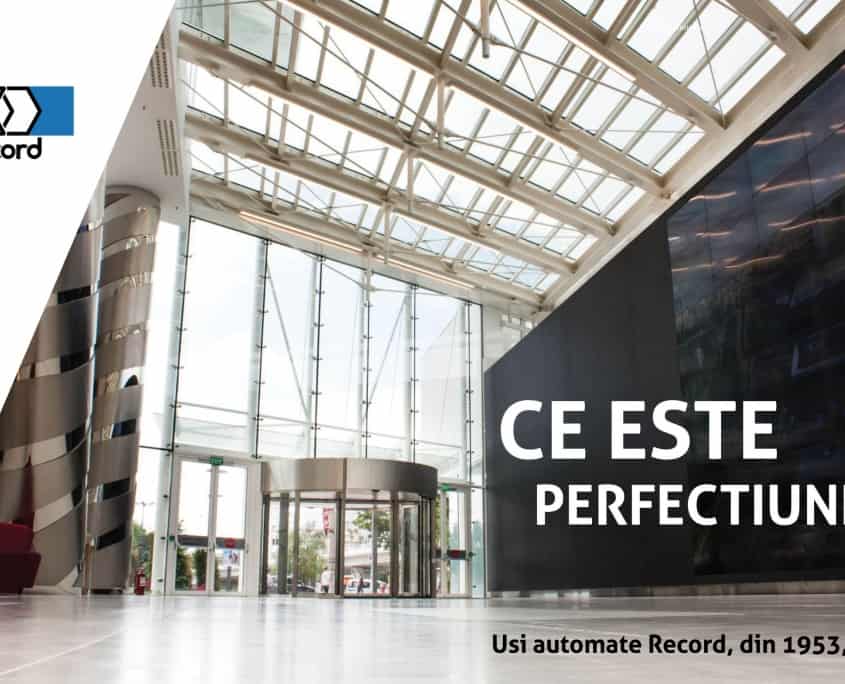 ce este perfectiunea, Usi automate Record - din 1953