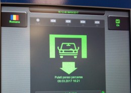 Plata parcarii cu card contactless, parcare automata