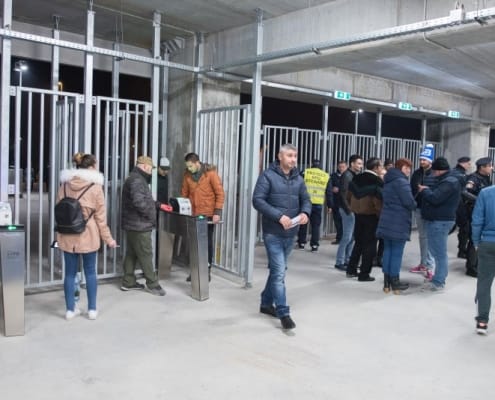 Uși pentru stadionul Ion Oblemenco Craiova