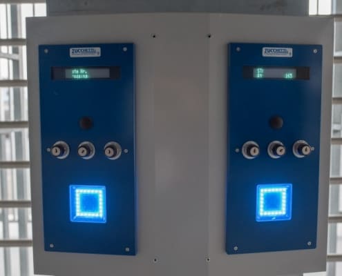Accesul în noul stadion din Craiova prin scanarea biletului - sistem de ticketing