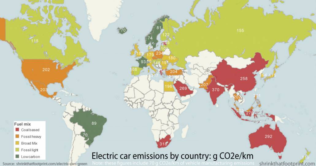 emisii co2 masini electrice, statii incarcare electrice, electric versus diesel