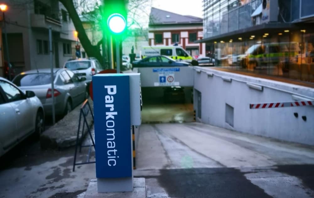 Sanador, sisteme parcare, parcare automata