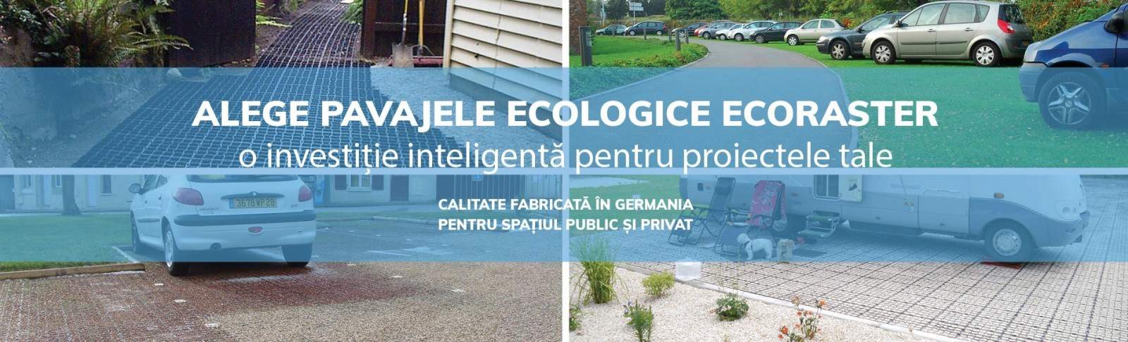 Ecoraster, pavaj ecologic, pavaj