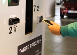 Plata contactless, Plata automata parcare cu telefonul mobil