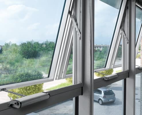 Automatizari Ferestre, actuator cu Lant