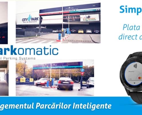 plata parcarii cu smartwatch