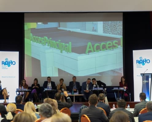 KADRA Building Health, acces automat, usi spital