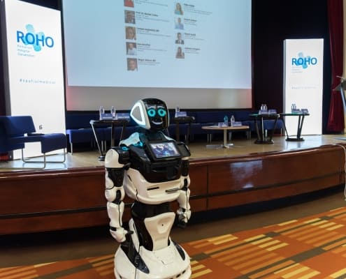 KADRA Building Health, cai automate de acces, usi spital