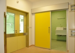 Uși de spital semiermetice automate, usi automate, usi glisante automate