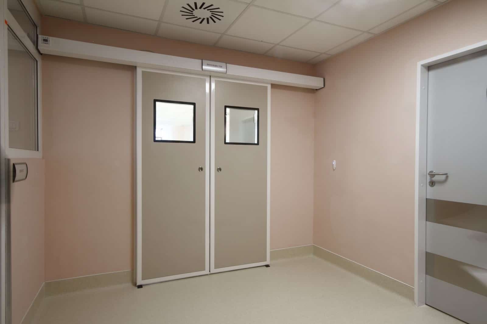 Ușă de spital automată culisantă