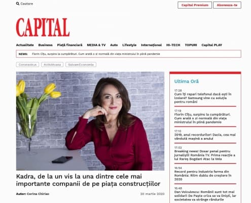 Povestea Kadra de la un vis la una dintre cele mai importante companii de pe piața construcțiilor