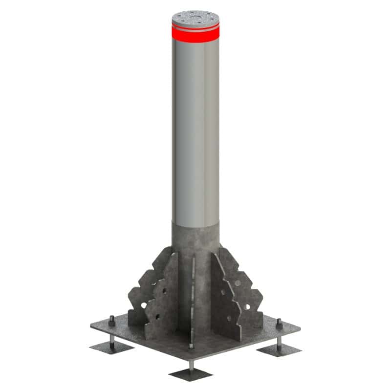 stalp stradal fix, control acces