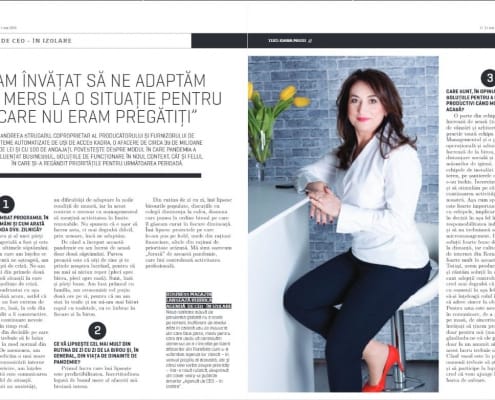 Am învățat să ne adaptăm din mers la o situație pentru care nu eram pregătiți