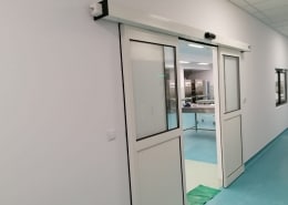 Usi spital, usi UPU Oradea, usi automate, uși culisante