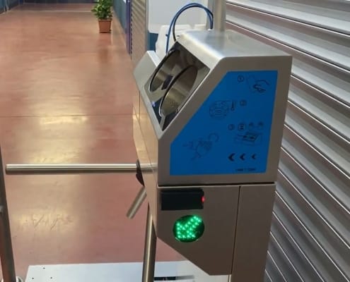 AVIR800, turnichet cu funcție de dezinfectare