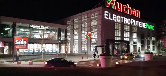 uși culisante automate cu break-out, Electroputere Mall, uși culisante automate
