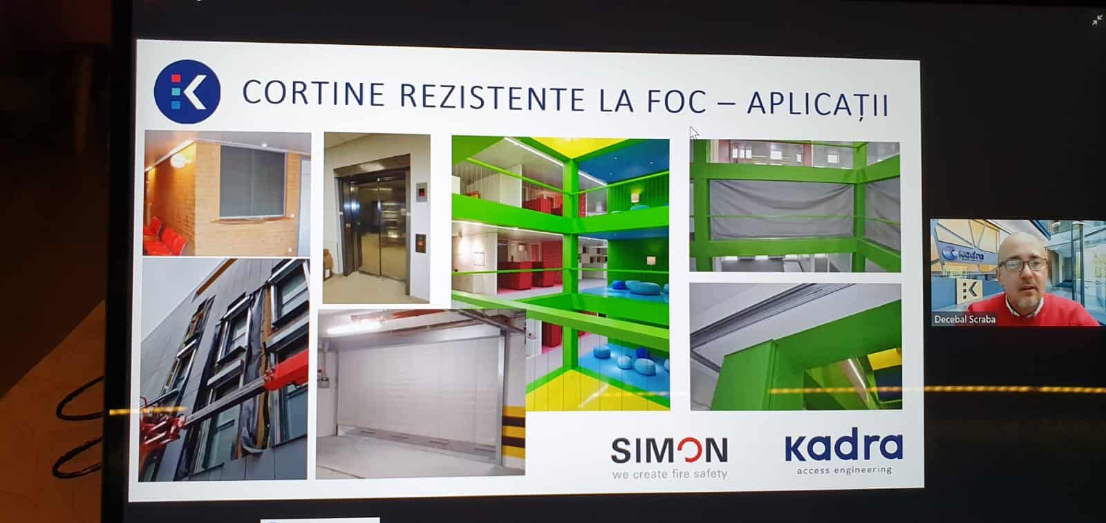Cortine rezistente la foc solutia versatila propusa de KADRA 2