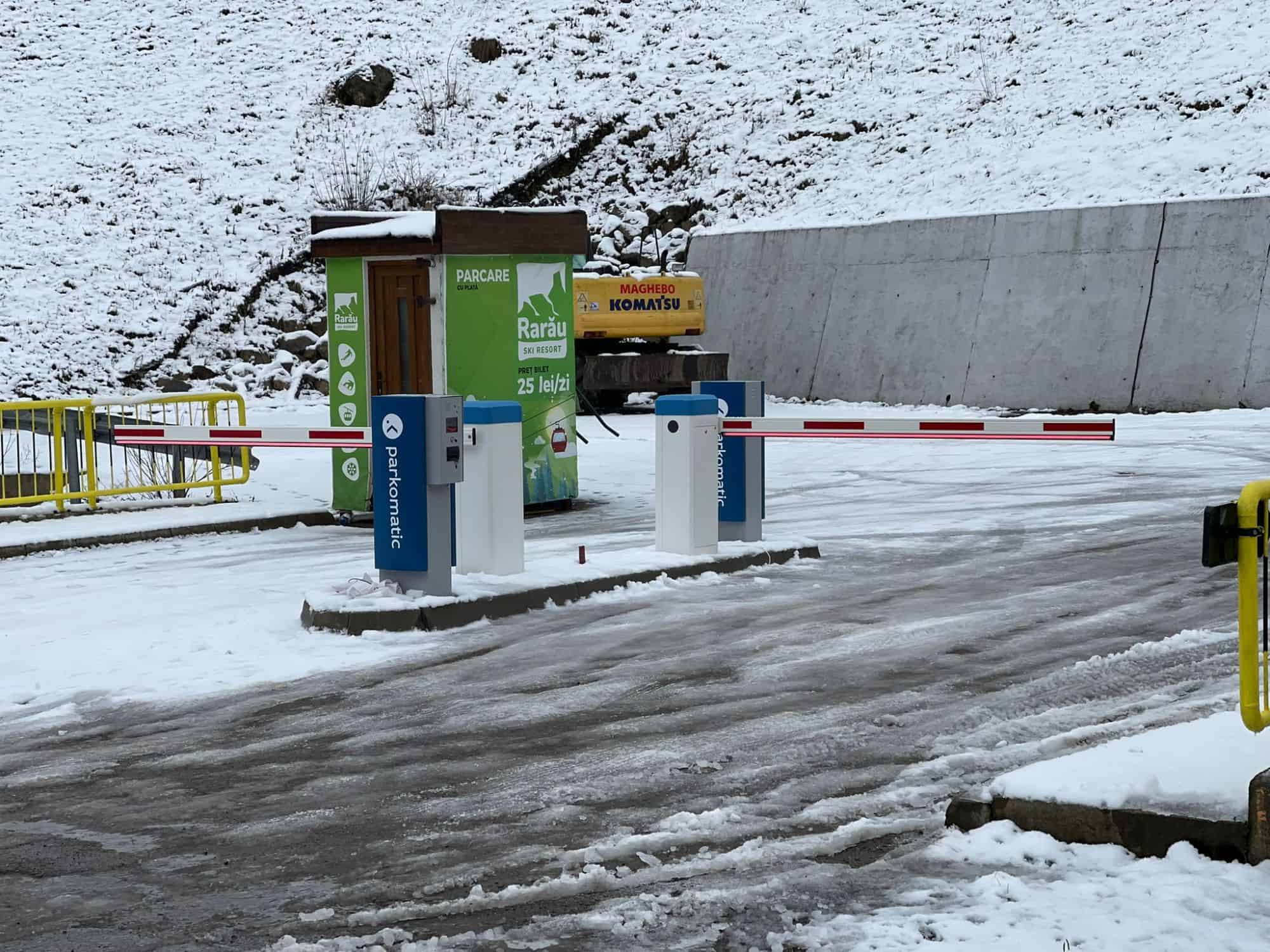 Sistem de parcare Parkomatic la domeniul schiabil Rarău (1)