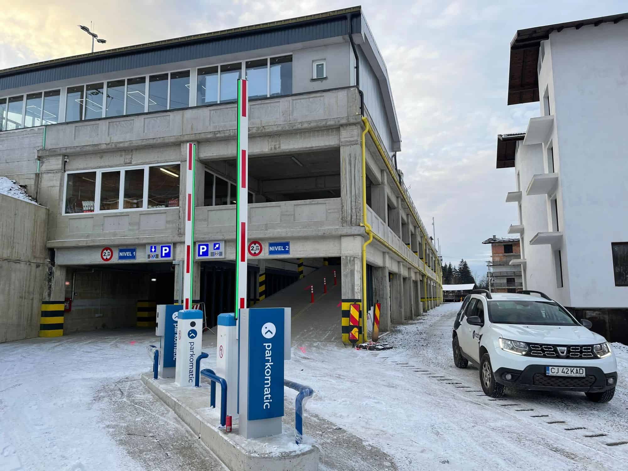 Sistem de parcare automată Parkomatic