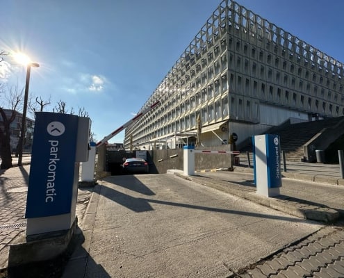 Modernizare parcare automată subterană la Sala Polivalentă din Cluj