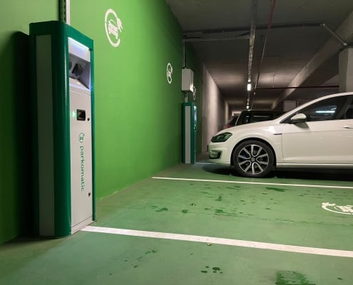 KADRA a modernizat parcarea subterana de la Sala Polivalenta din Cluj 3