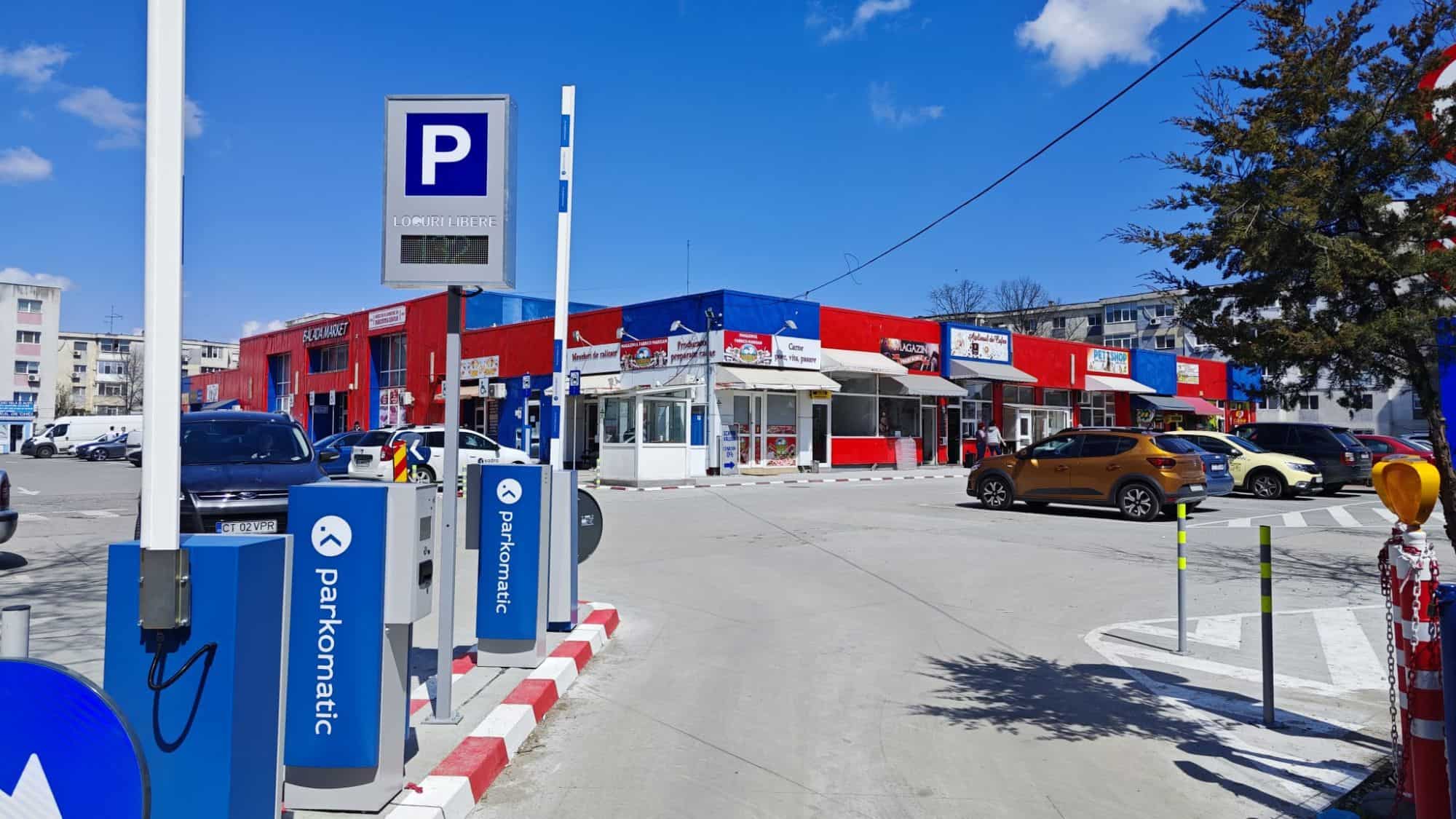 Sistem de parcare automat și stație de încărcare a vehiculelor electrice