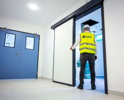 Uși automate de la KADRA pentru cel mai nou spital Medicover din București